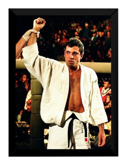 Imagem de Quadro Royce Gracie Primeiro Campeão Ufc Mma Jiu Jitsu