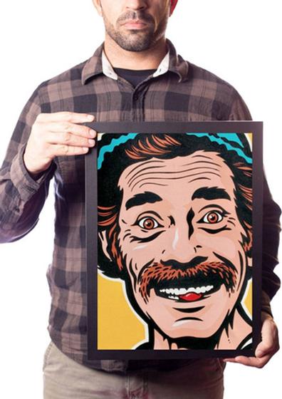 Imagem de Quadro Seu Madruga Pop Arte Turma Chaves