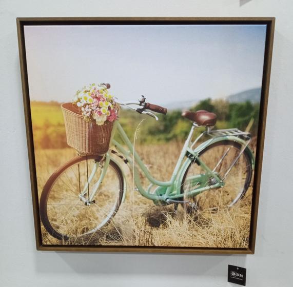 Imagem de Quadro tela 50x50 Imagem Bike