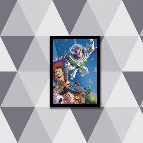 Imagem de Quadro Toy Story 24x18cm - com vidro