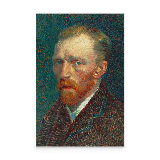 Quadro Van Gogh Autorretrato 02 Releitura - Bimper Menor preço em Quadro Van Gogh Autorretrato 02 Releitura - Bimper