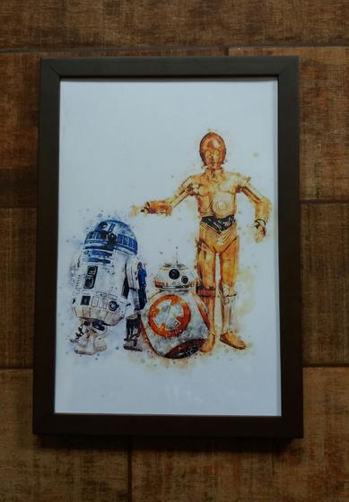 Imagem de Quadro Vintage Star Wars