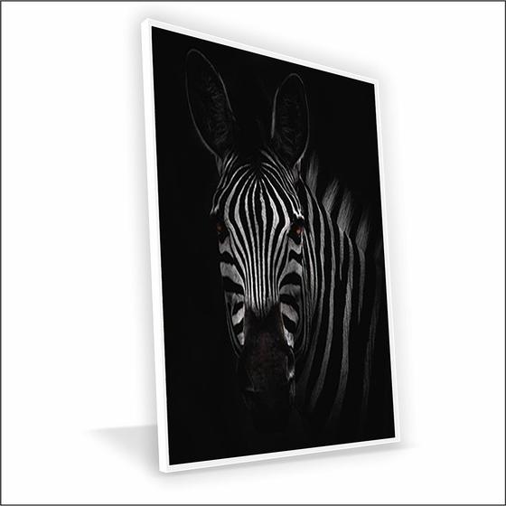 Imagem de Quadro Zebra Canvas Sem Vidro