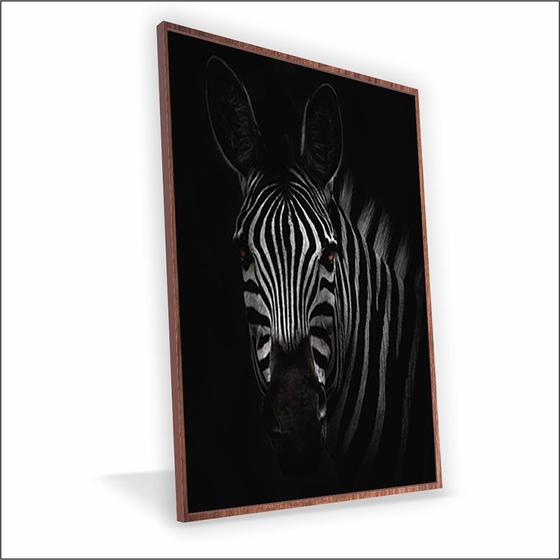 Imagem de Quadro Zebra Vinil Sem Vidro