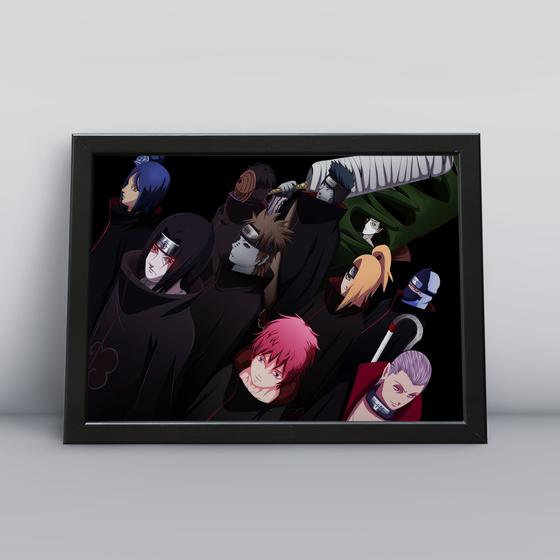 Imagem de Quadros Decorativa Naruto Shippuden Sasuke Sakura