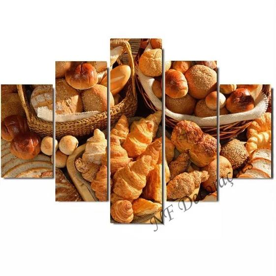 Imagem de Quadros Decorativo Padaria Pão Pães Doces Delicias 06mmmdf