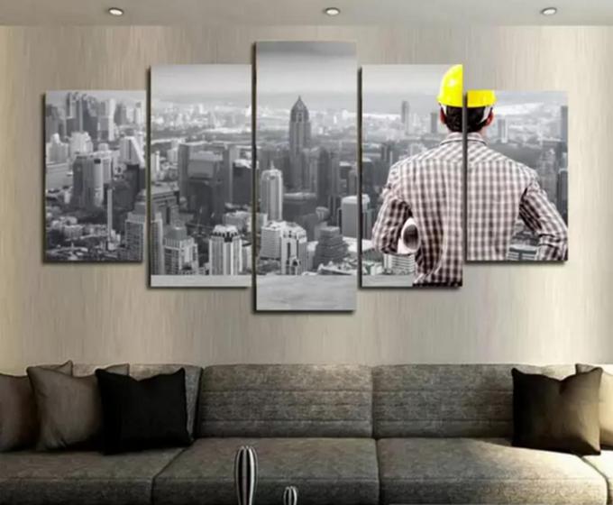 Imagem de quadros decorativos 4 k engenharia civil "