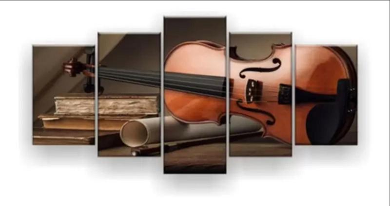 Imagem de quadros decorativos 4 k violino