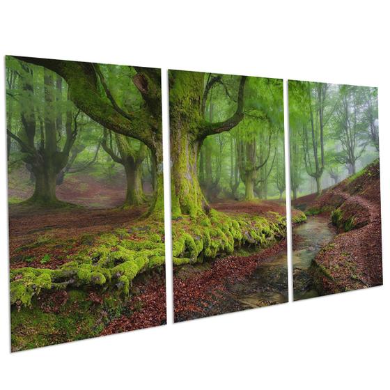 Imagem de Quadros Decorativos Abstrato Andalusia Sala Escritório Quarto Moderno Casal PMG