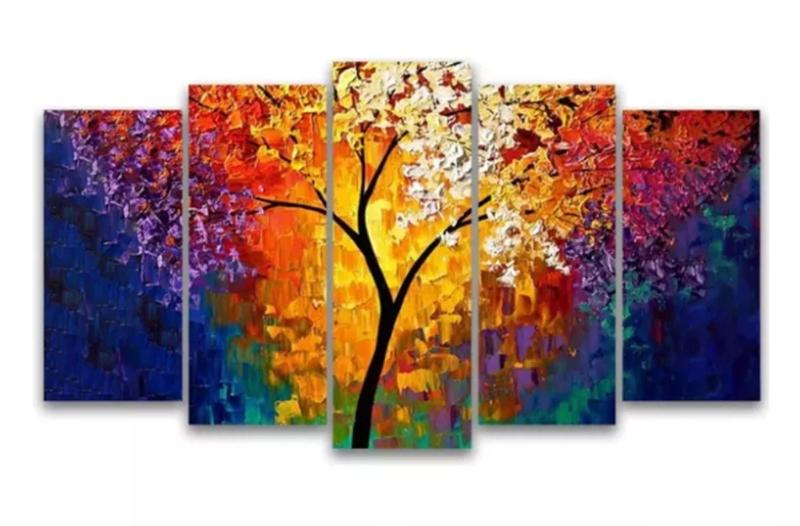 Imagem de quadros decorativos Arvore Abstrato"