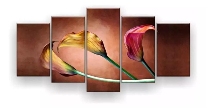 Imagem de Quadros Decorativos Calla Copo De Leite "