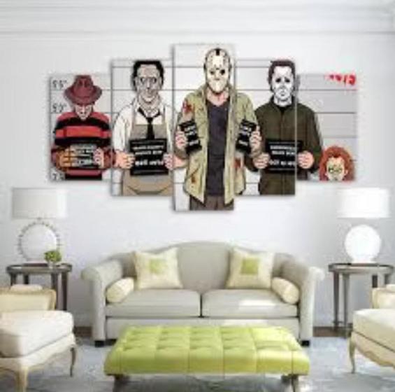 Imagem de Quadros Decorativos Filmes de horror"