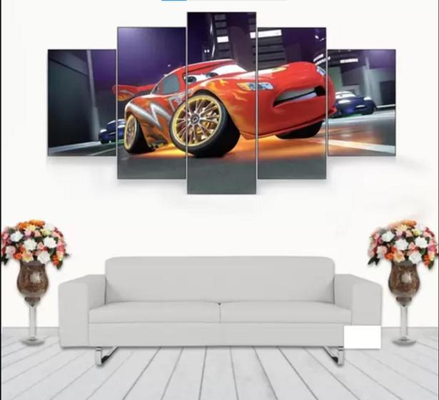 Imagem de Quadros Decorativos Mosaico carros "