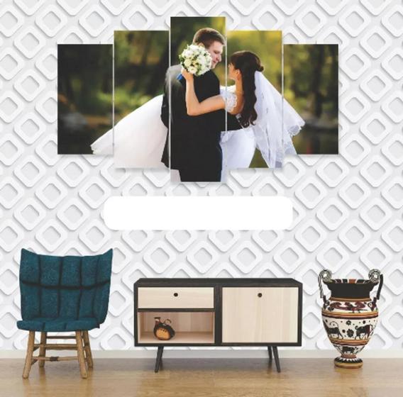 Imagem de Quadros Decorativos Mosaico Casamento"