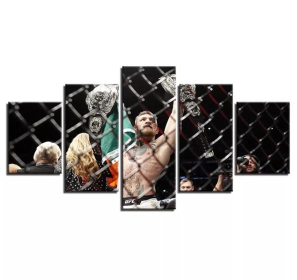 Imagem de Quadros Decorativos Mosaico Lutador Ufc "