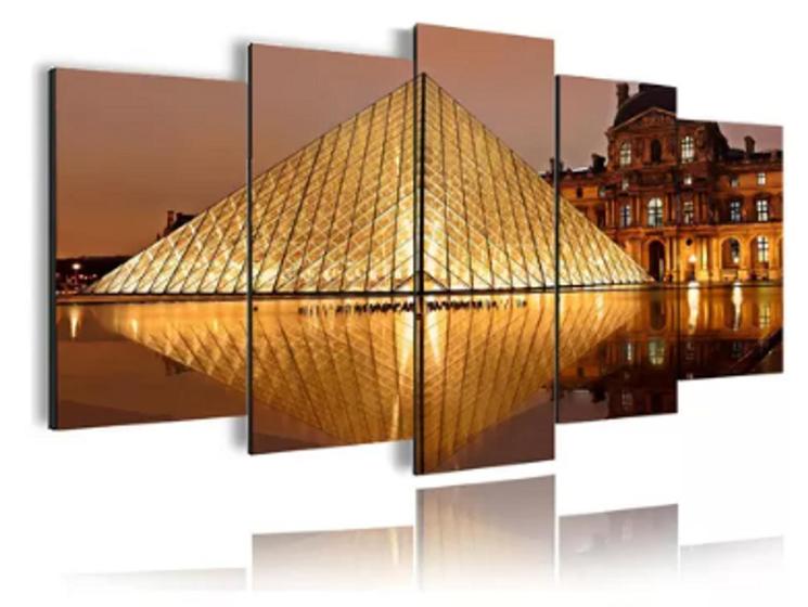 Imagem de Quadros Decorativos Mosaico  Museu Louvre"