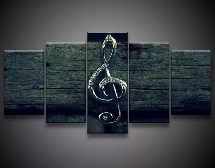 Imagem de Quadros Decorativos Música Clave De Sol"