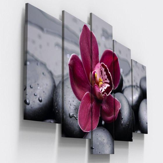 Imagem de Quadros Decorativos Orquidea Flor Botanico Sala Copa 