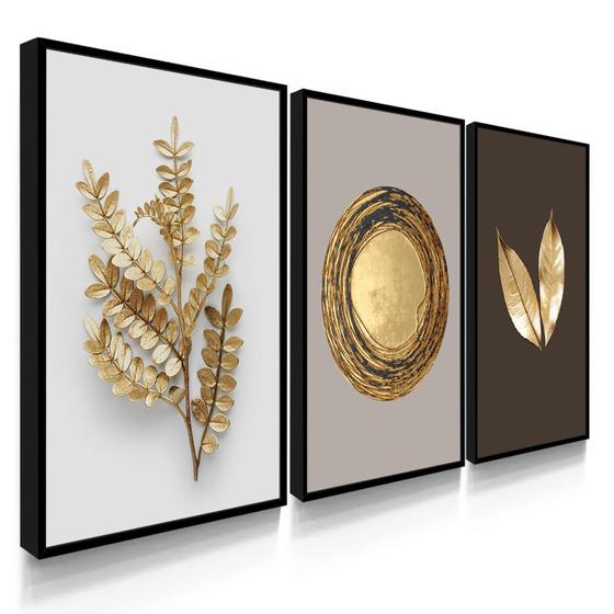 Quadros Decorativos Sala Tons Terrosos Dourado é ruim? Quadros Decorativos Sala Tons Terrosos Dourado é boa?