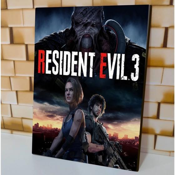 Imagem de Quadros Decorativos Tema Resident Evil Colection 20x30cm