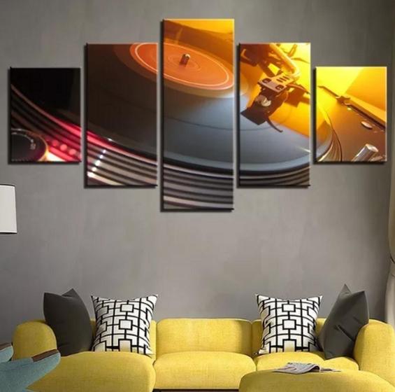 Imagem de Quadros Decorativos Toca Disco Vinil"