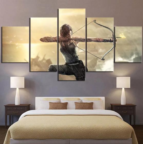 Imagem de Quadros Decorativos Tomb Raider Lara Crof"