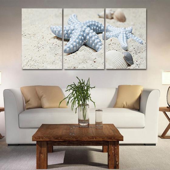 Imagem de Quadros mosaico mar med. 105x65 ps 2mm adesivo fosco borda infinita