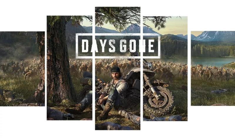 Imagem de Quadros Para Sala Days Gone Game"