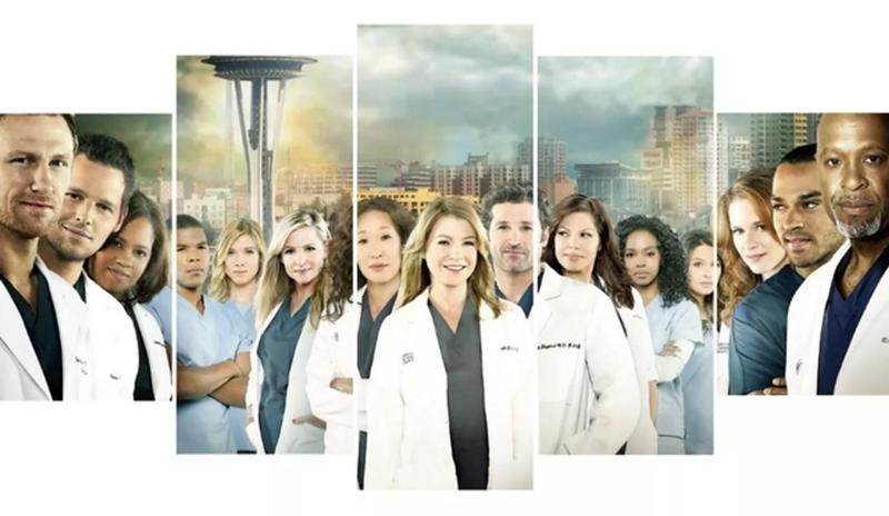 Imagem de Quadros Para Sala Grey's Anatomy Série Ator"