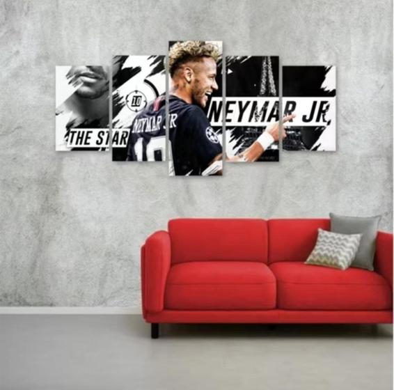 Imagem de Quadros Para Sala Neymar junior"