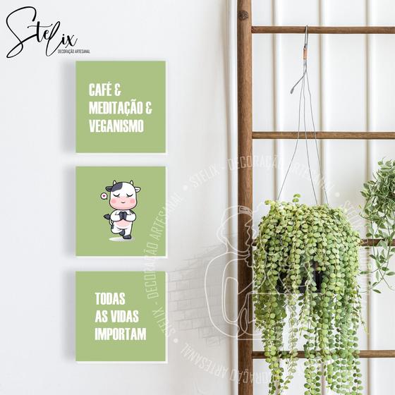 Imagem de Quadros Para Veganos Decoração Vegana