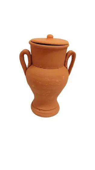 Imagem de Quartinha de Barro Cru 10cm Com ou Sem Asa ,para Assentamento, Fundamento, Umbanda, Candomblé