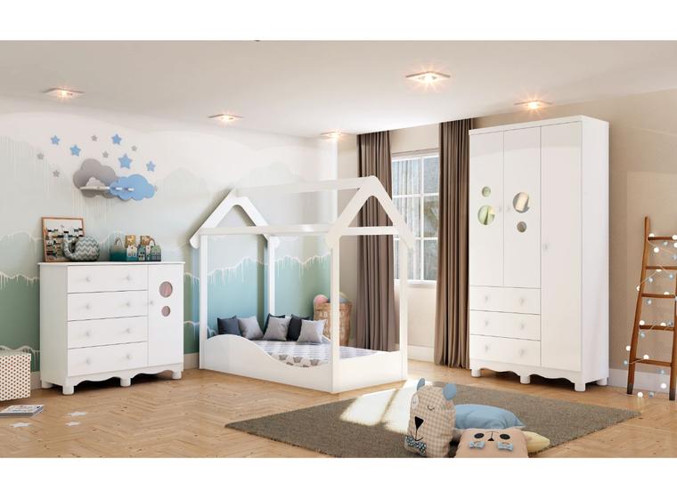 Imagem de Quarto Completo Infantil Moveis Peroba Montessoriano MDF