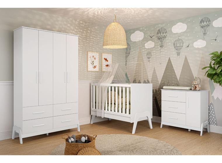 Quarto Completo Retro Bebê Moveis Peroba Guti berço 5x1 Menor preço em Quarto Completo Retro Bebê Moveis Peroba Guti berço 5x1
