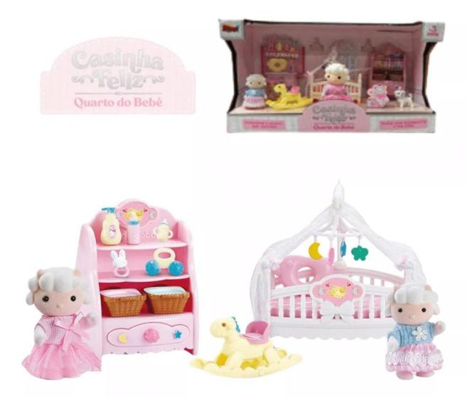 Imagem de Quarto De Bebê Casinha Feliz - Zoop Toys ZP01057