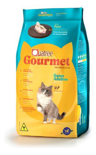 Imagem de Quatree Gourmet Gatos Adultos 3kg - Peixe