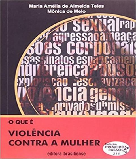 Imagem de Que É Violência Contra A Mulher, O - Vol.314 - Coleção Primeiros Passos - BRASILIENSE