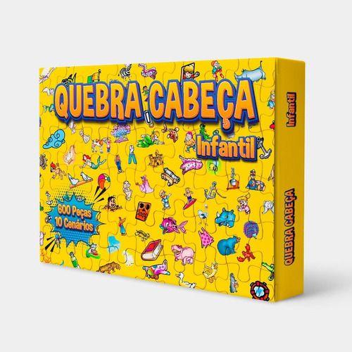 Imagem de Quebra Cabeça 10 Kits Com 10 Modelos Dinossauros