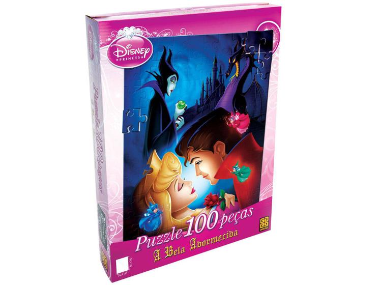 Imagem de Quebra-cabeça 100 Peças Disney Princesa 