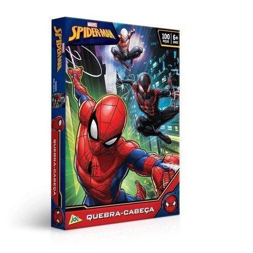 Imagem de Quebra-Cabeça 100 Peças Encapado Spider-Man Toyster