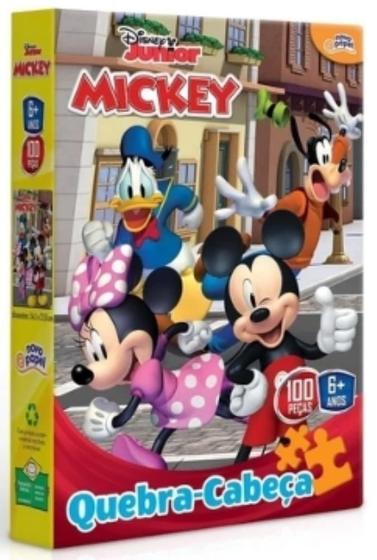 Imagem de Quebra-Cabeça 100 Peças Mickey 8001 Toyster