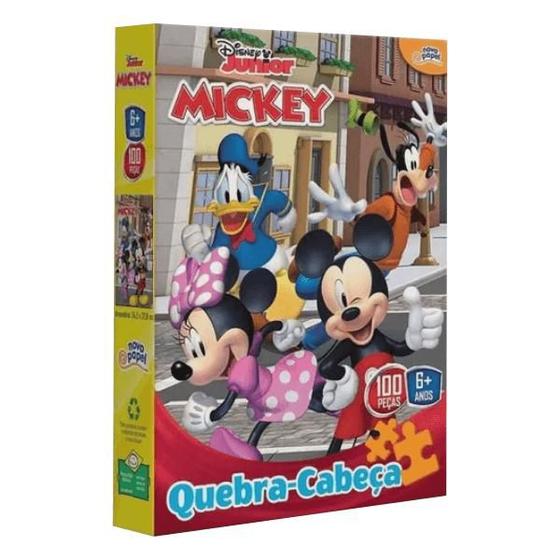 Imagem de Quebra-Cabeça 100 Peças Mickey Toyster 8001