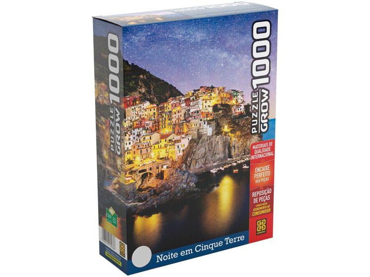 Imagem de Quebra-cabeça 1000 Noite em Cinque Terre Grow