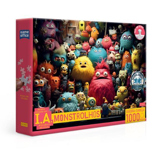 Imagem de Quebra-Cabeça 1000 peças - I.A Monstrolhos - Toyster