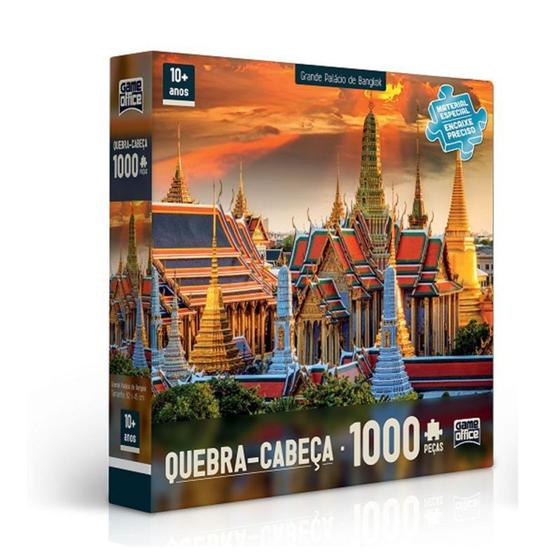 Imagem de Quebra Cabeça 1000 Peças Palácio de Bangkok - Toyster