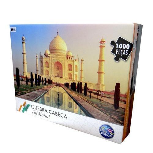 Imagem de Quebra Cabeca 1000 Peças Taj Mahal Premium