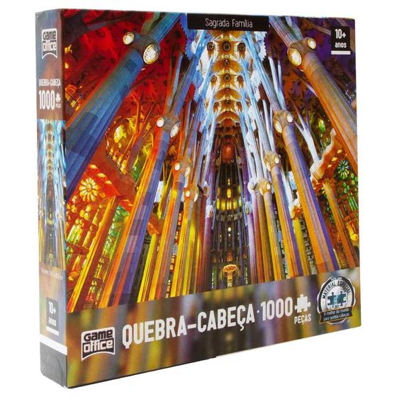 Imagem de Quebra cabeça 1000pc capela sagrada familia 002516