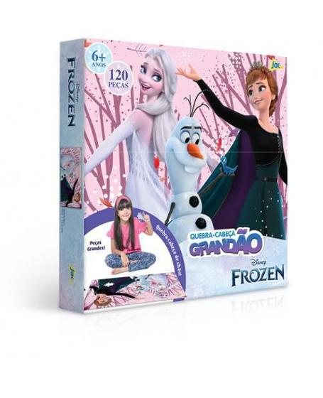 Imagem de Quebra Cabeca 120 Pc Frozen Grandao