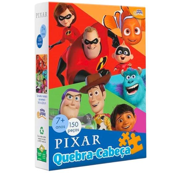 Imagem de Quebra Cabeça 150 Peças Pixar