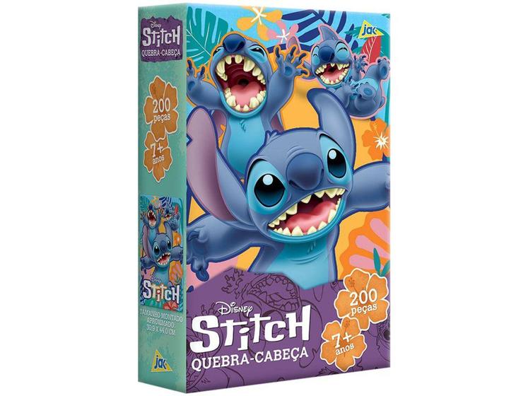 Imagem de Quebra-cabeça 200 Peças Jak Stitch  - Toyster Brinquedos